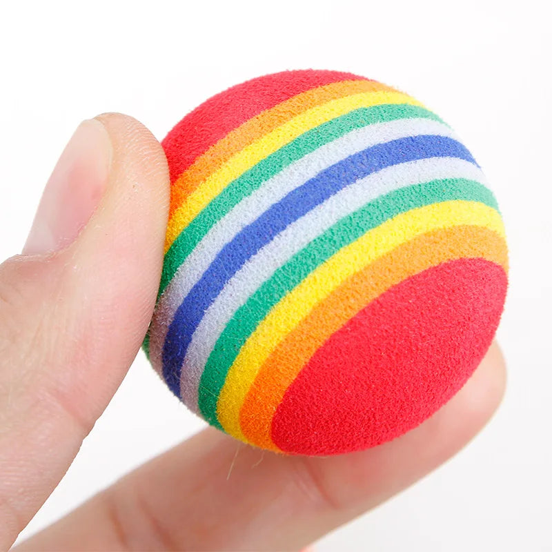 EVA Rainbow Cat Toys