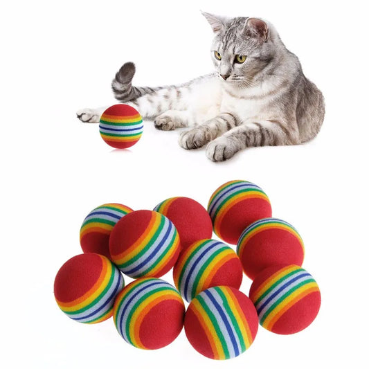 EVA Rainbow Cat Toys